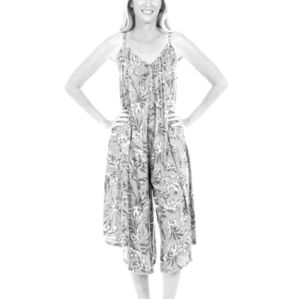 Blue Ginger Blue & Green Genie Jumpsuit S